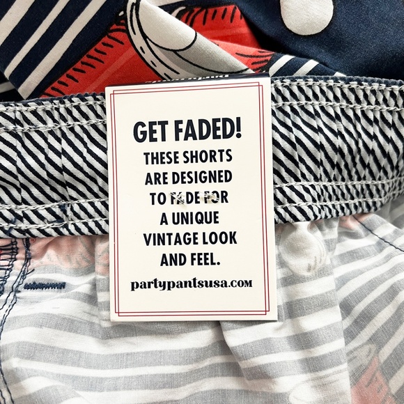 Party Pants Hall of Shame Beer Pong Swim Trunk Shorts XL - Picture 8 of 11